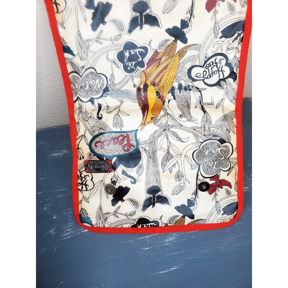 Sakroots Hanging Toiletry Bag Organizer Tan & Floral Folding Cosmetic Case - Picture 6 of 8